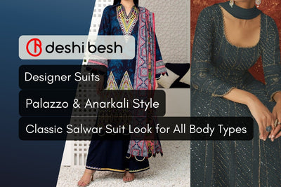 Designer Suits for Every Body Type | Palazzo Suits & Anarkali Suits