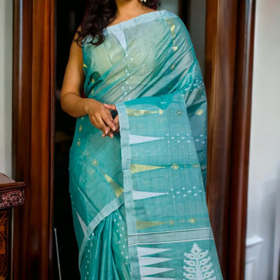 Traditional Jamdani Saree - Deshi Besh