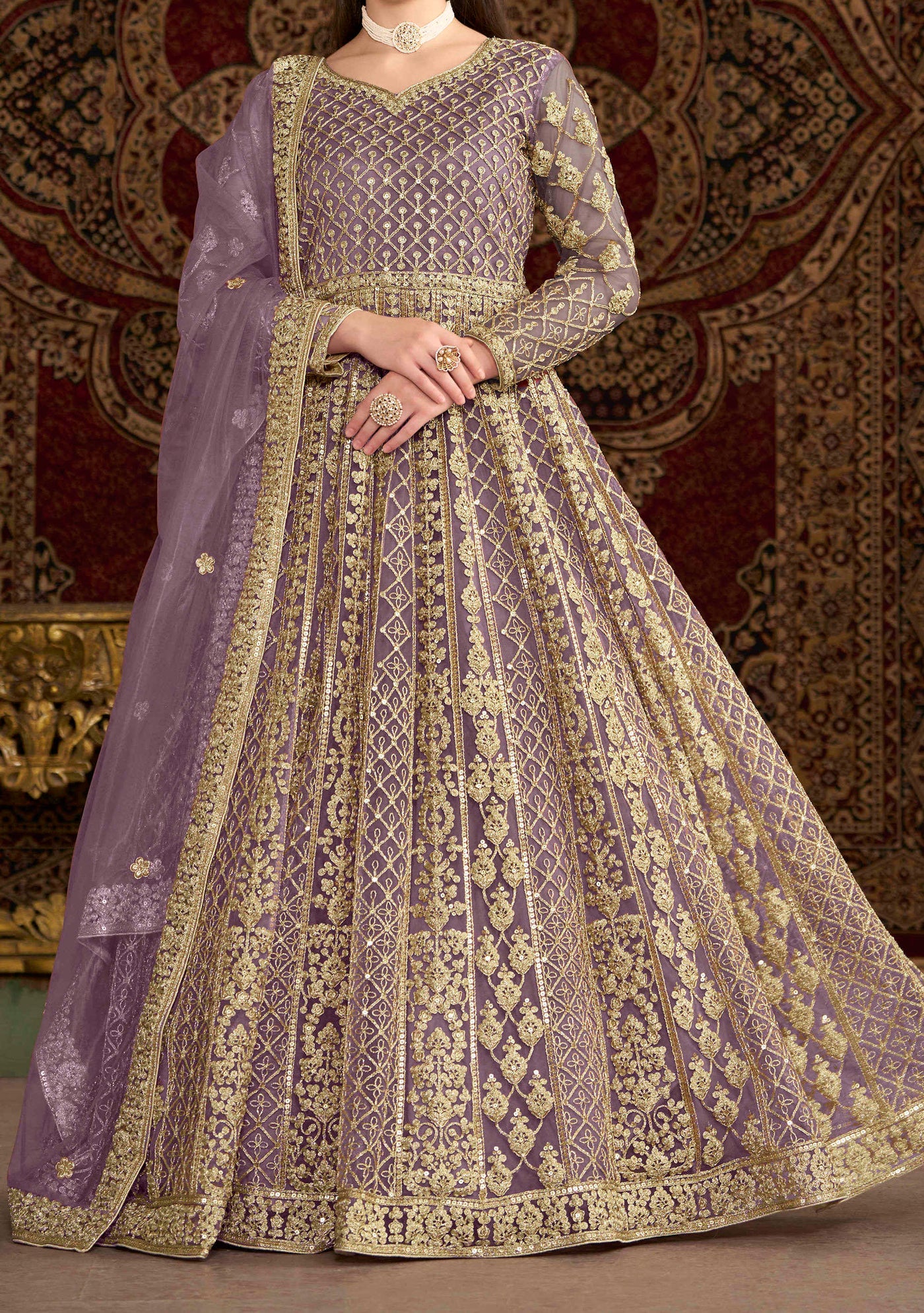 Twisha Aanaya Party Wear Anarkali Suit