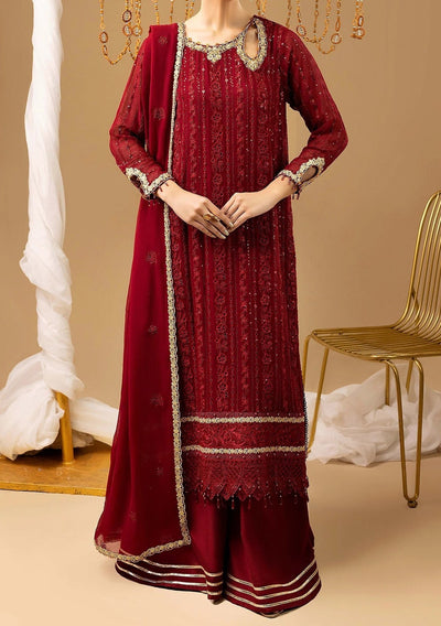 Adan's Libas Pakistani Luxury Chiffon Dress - db30050