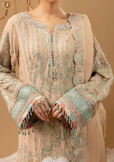 Adan's Libas Pakistani Luxury Chiffon Dress - db30049