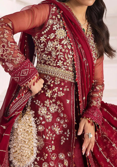 Adan's Libas Perfume Pakistani Luxury Organza Dress - db30299