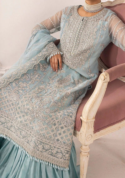 Adan's Libas Perfume Pakistani Luxury Organza Dress - db30298