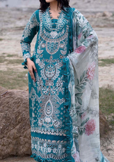 Adan's Libas Queen's Diary Pakistani Lawn Dress - db26058