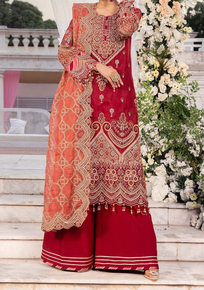 Adan's Libas Radiant Serenity Pakistani Luxury Palazzo Suit - db27327