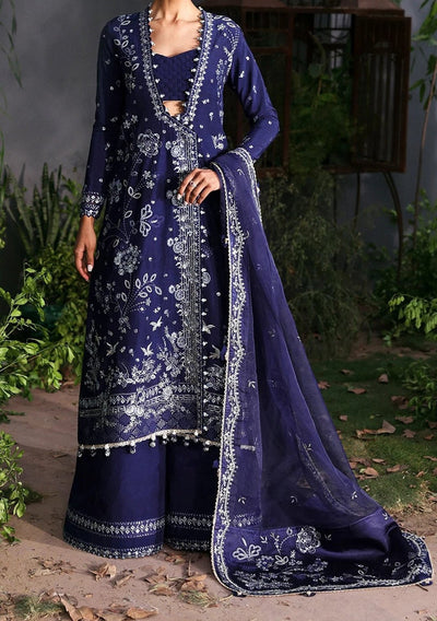 Afrozeh La Fuchsia Pakistani Luxury Dress - db29922