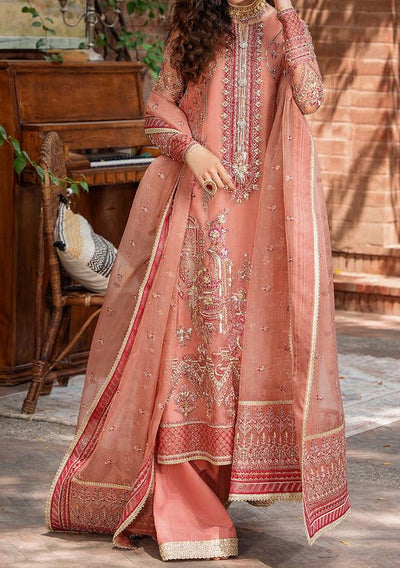 Akbar Aslam Mehrbano Pakistani Luxury Organza Dress