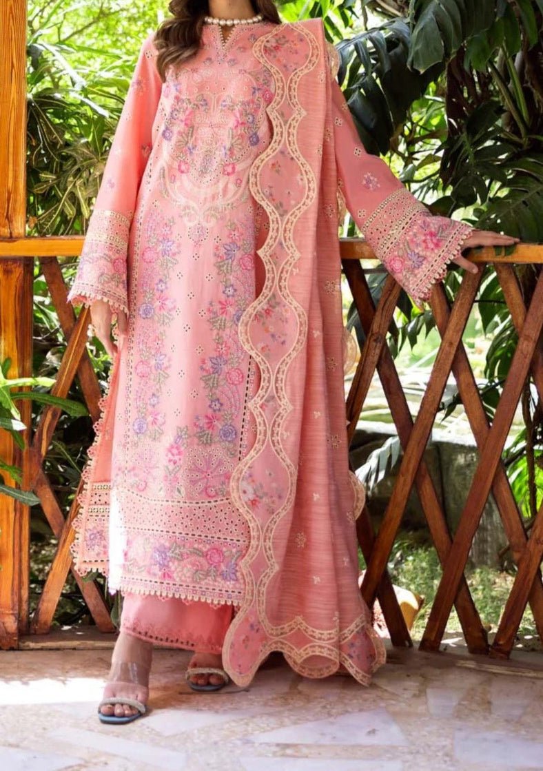 Akbar Aslam Pakistani Luxury Lawn Dress - db29205