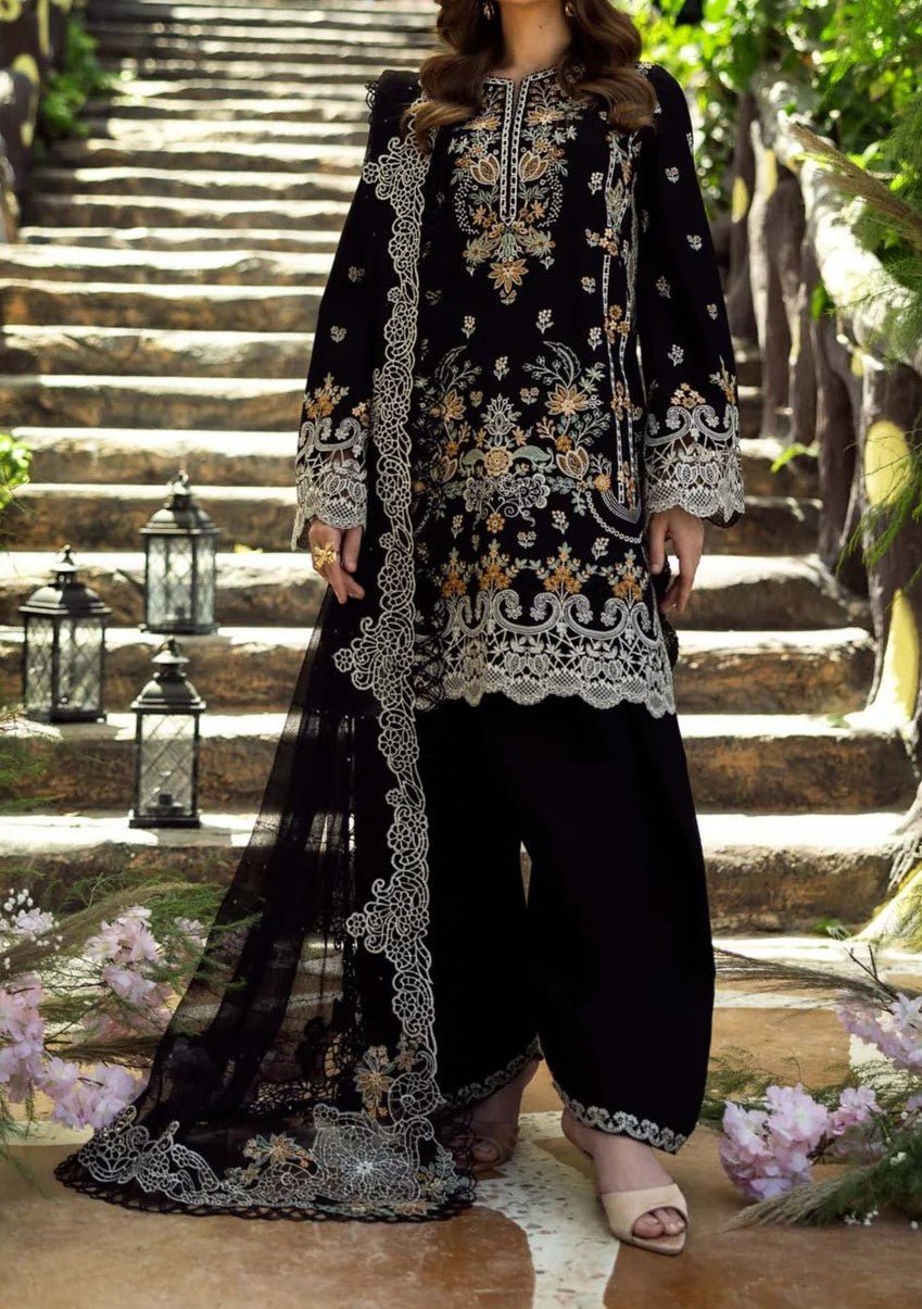Akbar Aslam Pakistani Luxury Lawn Dress - db29207