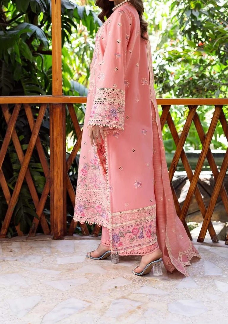 Akbar Aslam Pakistani Luxury Lawn Dress - db29205