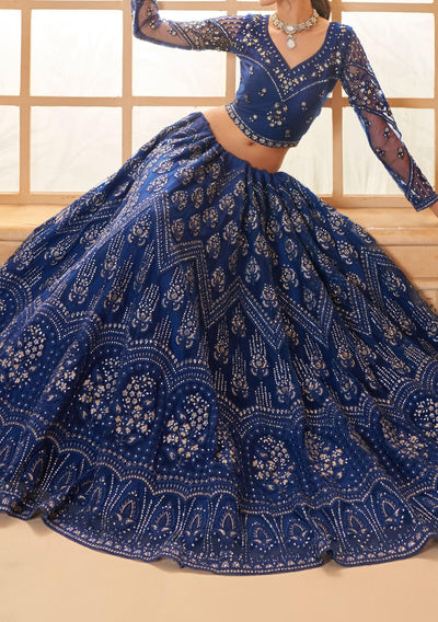 Alizeh Heritage Designer Bridal Wear Lehenga Choli - db27683