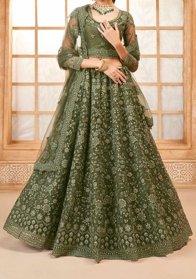 Alizeh Heritage Designer Bridal Wear Lehenga Choli - db27671