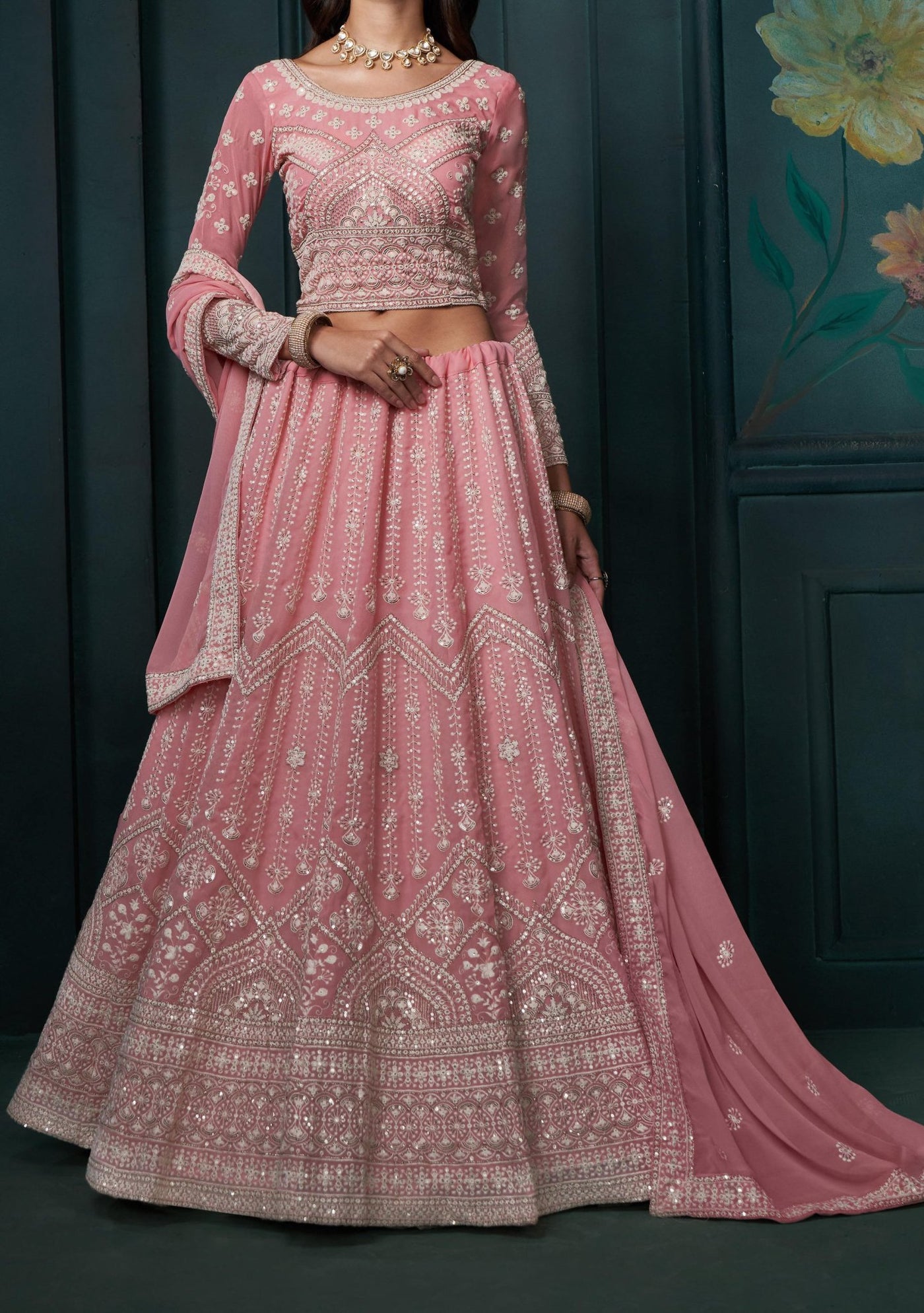 Alizeh Wedding Affair Bridal Wear Lehenga Choli - db27136