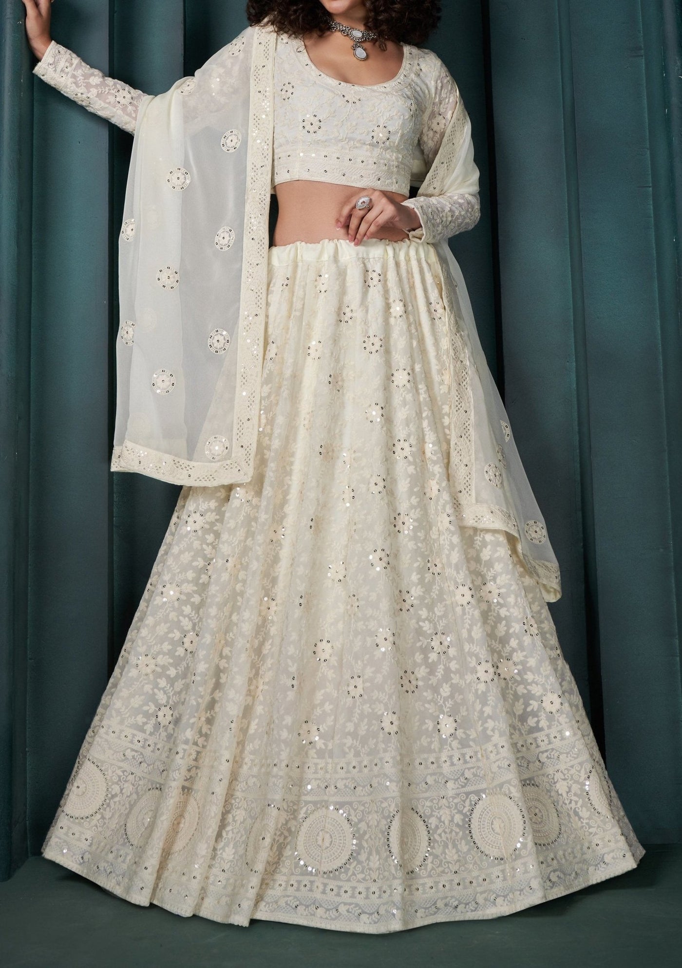 Alizeh Wedding Affair Bridal Wear Lehenga Choli - db27135