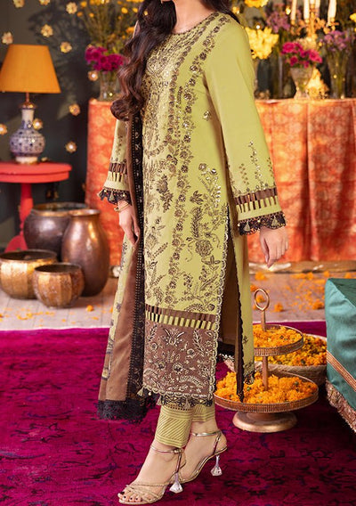 Asim Jofa Asra Festive Pakistani Lawn Dress - db26309