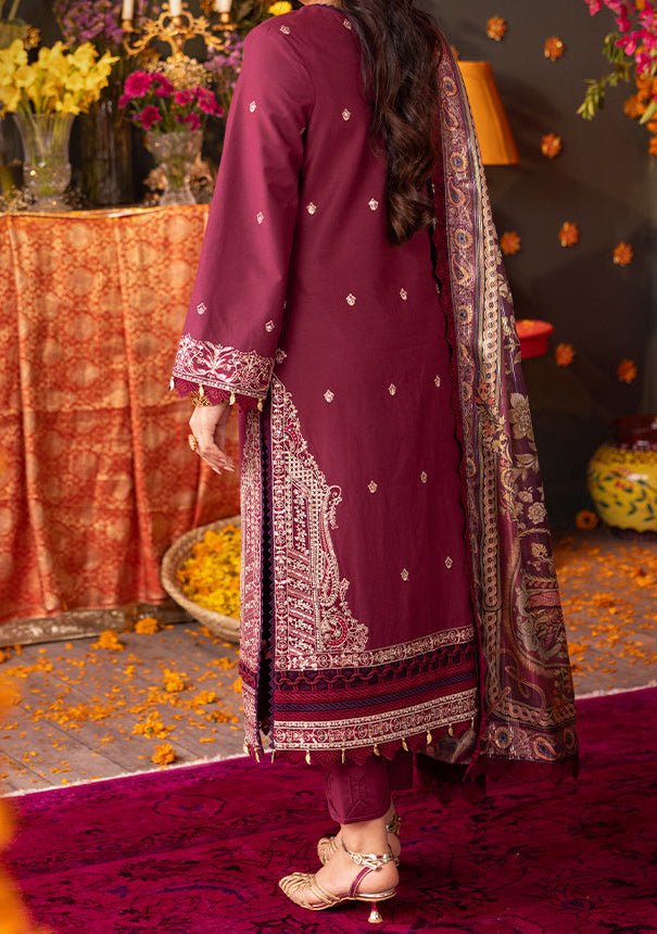 Asim Jofa Asra Festive Pakistani Lawn Dress - db26304