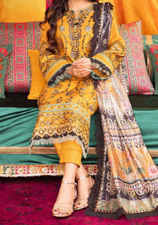 Asim Jofa Asra Festive Pakistani Lawn Dress - db26303