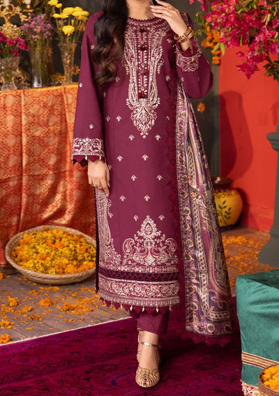 Asim Jofa Asra Festive Pakistani Lawn Dress - db26304