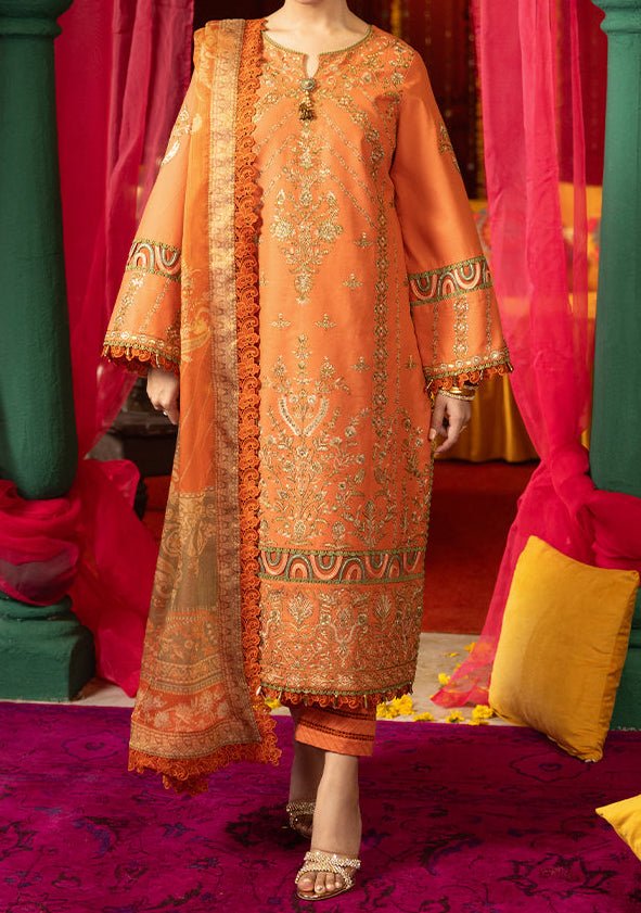 Asim Jofa Asra Festive Pakistani Lawn Dress - db26310