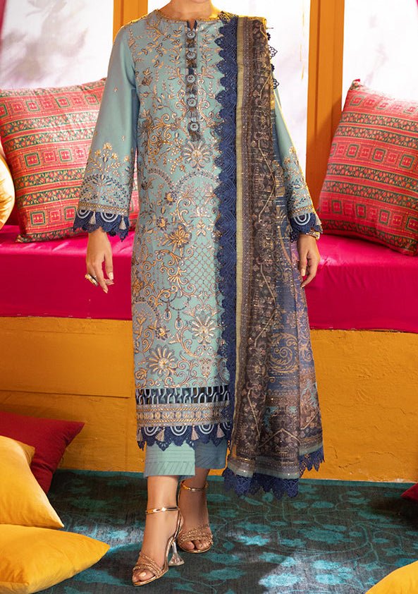 Asim Jofa Asra Festive Pakistani Lawn Dress - db26308