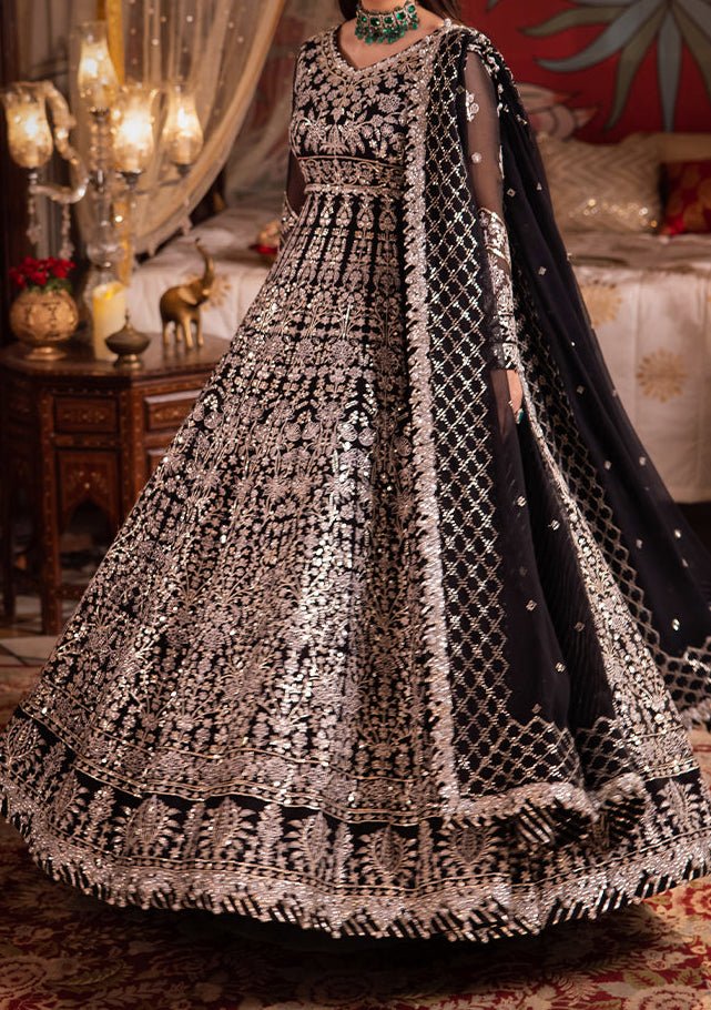 Asim Jofa Chandni Raatein Pakistani Chiffon Anarkali - db28049