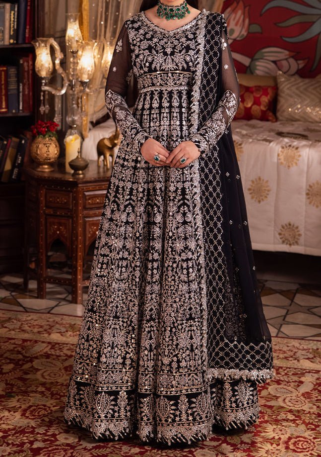 Asim Jofa Chandni Raatein Pakistani Chiffon Anarkali - db27057