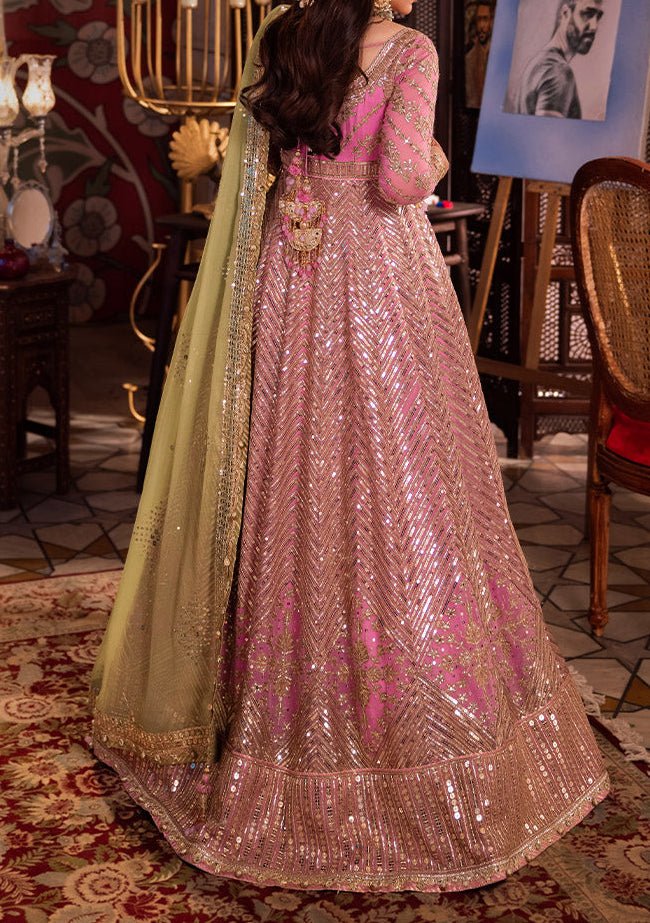 Asim Jofa Chandni Raatein Pakistani Chiffon Anarkali - db27059