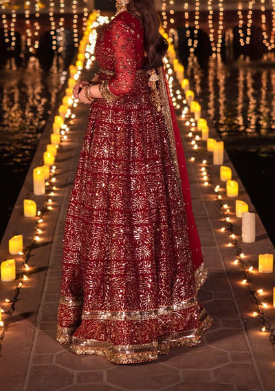 Asim Jofa Chandni Raatein Pakistani Chiffon Anarkali - db28050