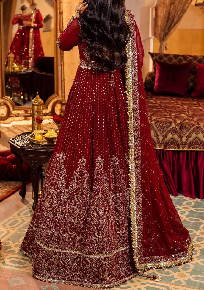 Asim Jofa Jaan-e-jahan Pakistani Chiffon Anarkali - db26074