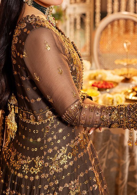 Asim Jofa Jaan - e - jahan Pakistani Chiffon Anarkali - db29196