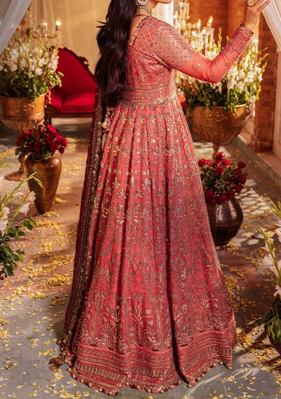 Asim Jofa Jaan - e - jahan Pakistani Chiffon Anarkali - db29197