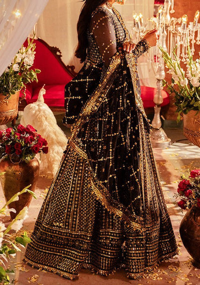 Asim Jofa Jaan - e - jahan Pakistani Chiffon Anarkali - db29189