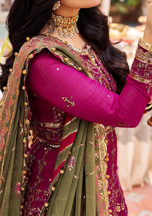 Asim Jofa Jaan - e - jahan Pakistani Chiffon Anarkali - db29195