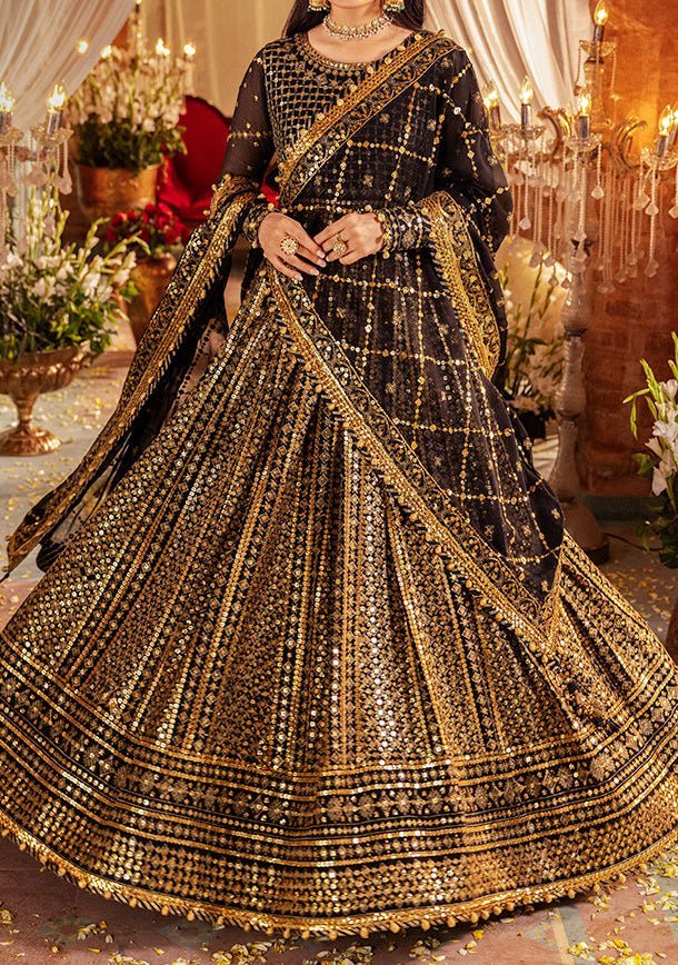 Asim Jofa Jaan - e - jahan Pakistani Chiffon Anarkali - db29189