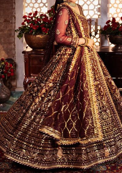 Asim Jofa Jaan - e - jahan Pakistani Chiffon Anarkali - db29194