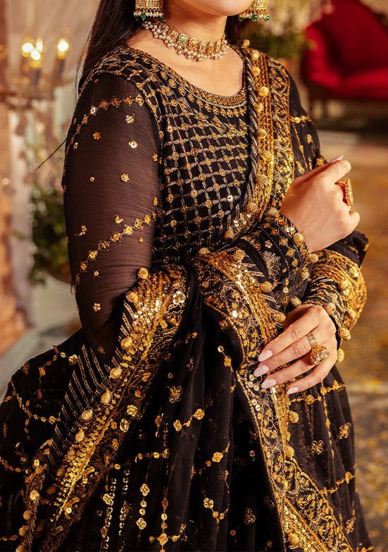 Asim Jofa Jaan - e - jahan Pakistani Chiffon Anarkali - db29189