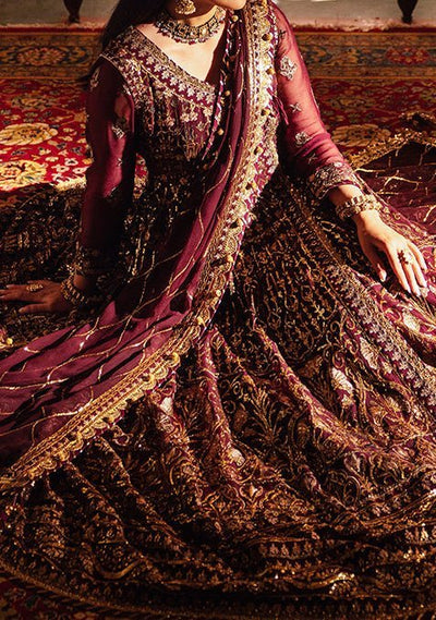 Asim Jofa Jaan - e - jahan Pakistani Chiffon Anarkali - db29194