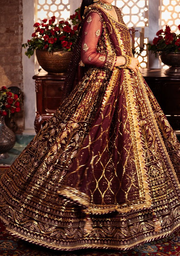 Asim Jofa Jaan-e-jahan Pakistani Chiffon Anarkali - db26072