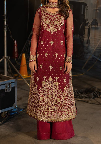 Asim Jofa Luxury Festive Embroidered Net Dress - db30168