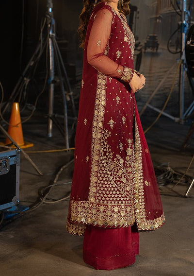 Asim Jofa Luxury Festive Embroidered Net Dress - db30168