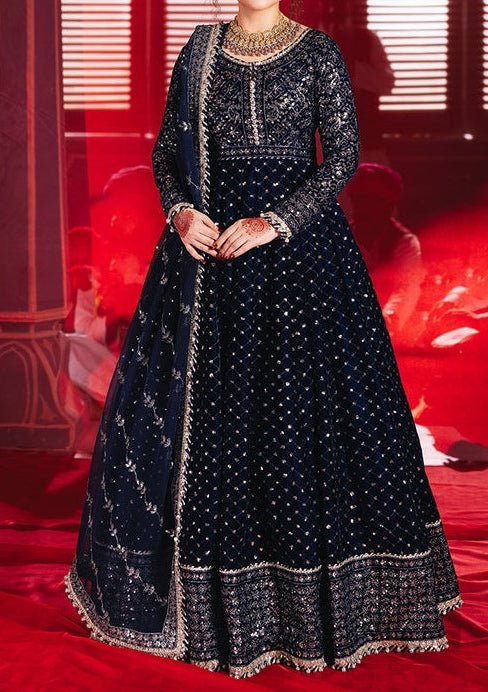 Asim Jofa Makhmal Pakistani Luxury Anarkali - db27797