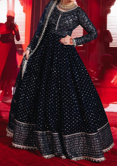 Asim Jofa Makhmal Pakistani Luxury Anarkali - db27797