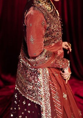 Asim Jofa Makhmal Pakistani Luxury Dress - db27789