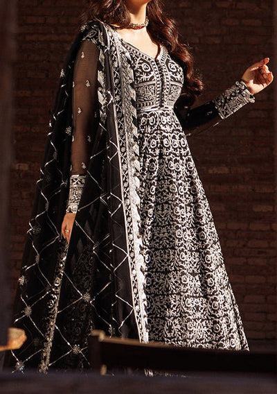 Asim Jofa Pakistani Luxury Chiffon Anarkali - db25858