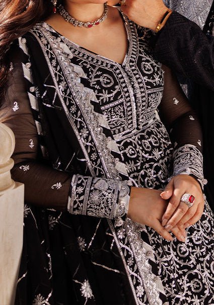 Asim Jofa Pakistani Luxury Chiffon Anarkali - db25858