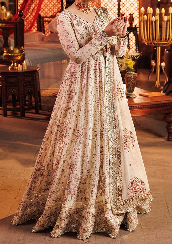 Asim Jofa Pakistani Luxury Chiffon Anarkali - db25860