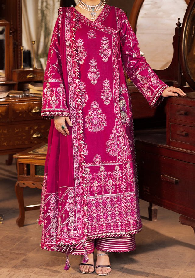 Asim Jofa Pakistani Luxury Paper Cotton Angrakha - db25865