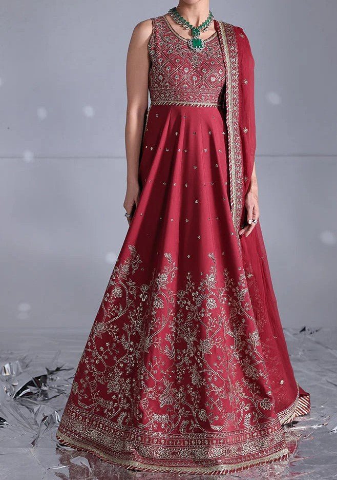 Asim Jofa Pakistani Luxury Silk Dress - db29836