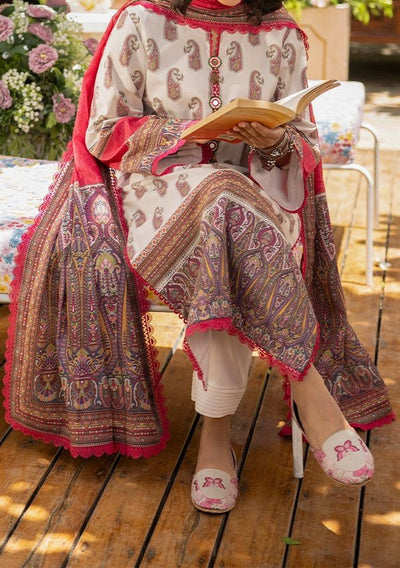 Asim Jofa Prints Ready Made Pakistani Lawn Dress - db26775