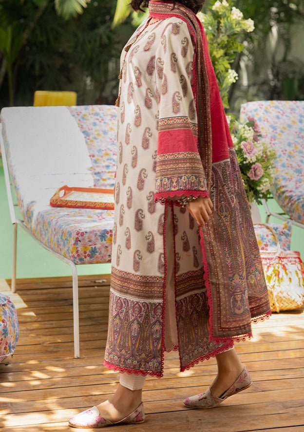 Asim Jofa Prints Ready Made Pakistani Lawn Dress - db26775